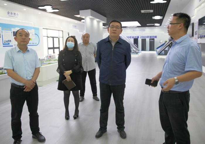 德州市新能源新材料产业链领导莅临盛拓科集团考察调研